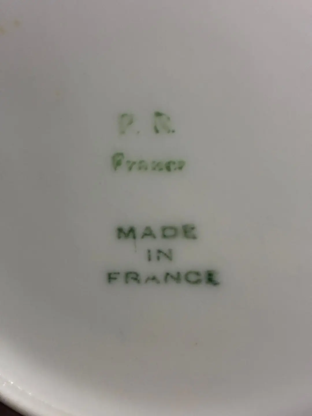 1920’ler Paris Art Deco Porselen Pasta Tabakları (6 adet)