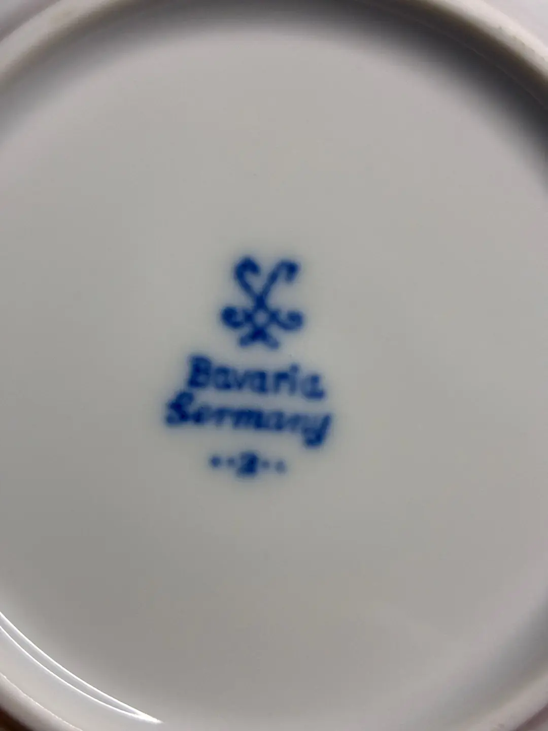 Bavaria Servis Tabakları | Menekşe Dekorlu