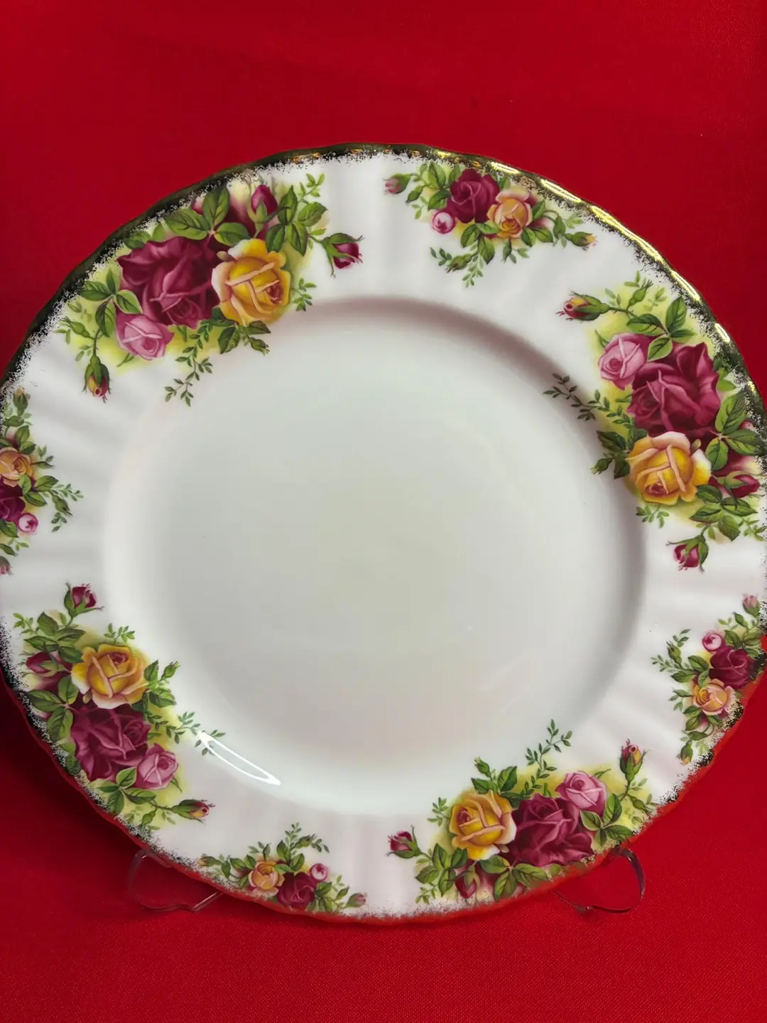 Royal Vale İngiliz Bone China Servis/Pasta Tabağı Seti (6 adet)